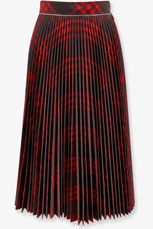 Burberry Pleated wool blend skirt - - gender_Woman
