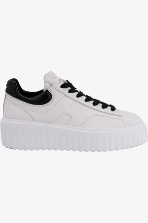 Hogan H-stripes leather sneakers with contrasting detail - - gender_Woman