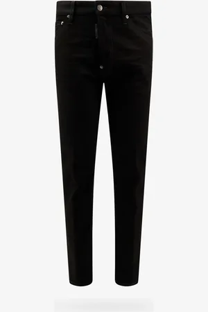 Dsquared2 Cotton trouser with back logo patch - - gender_Man
