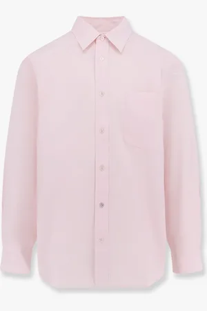 DUNST Cotton shirt with one applied breast pocket - - gender_Man