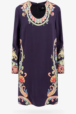 Etro Viscose dress with iconic multicolor print - - gender_Woman