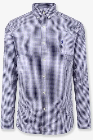 Ralph Lauren Slim fit buttoned-down stretch fabric shirt - - gender_Man