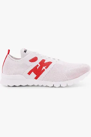 Kiton Knit sneakers with lateral monogram - - gender_Man