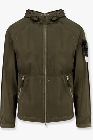 Stone Island Nylon metal watro jacket with hood - - gender_Man