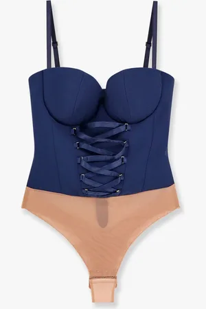 Elisabetta Franchi Body with satin laces - - gender_Woman