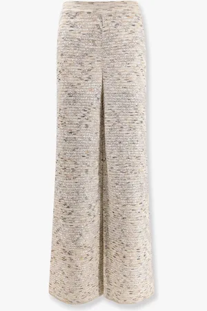 Missoni Multicolor viscose blend trousers with sequins - - gender_Woman