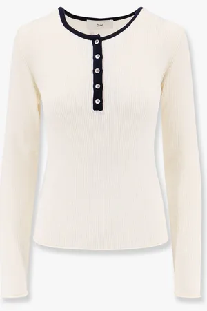 DUNST Ribbed fabric sweater - - gender_Woman