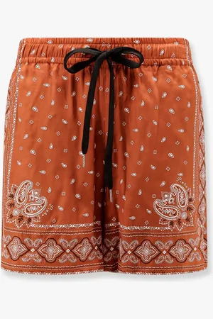 Pinko Viscose shorts with bandana print - - gender_Woman
