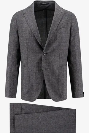 TAGLIATORE Virgin wool dress with prince of wales motif - - gender_Man
