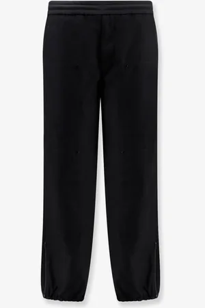 Moncler Cotton blend trouser with drawstring - - gender_Man