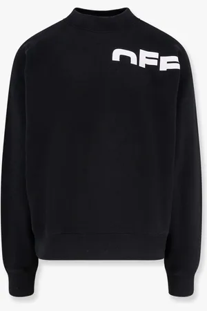 OFF-WHITE Cotton sweatshirt with printed logo on the front - - gender_Man