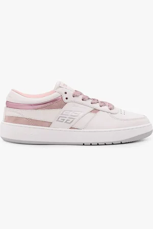 Givenchy G move leather and suede sneakers with engraving - - gender_Woman