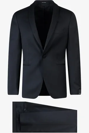 TAGLIATORE Virgin wool tuxedo with shawl lapel - - gender_Man
