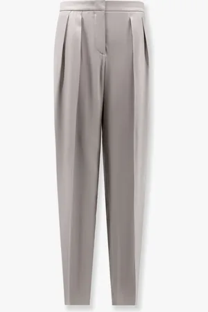 Giorgio Armani Silk trouser with pinces - - gender_Woman