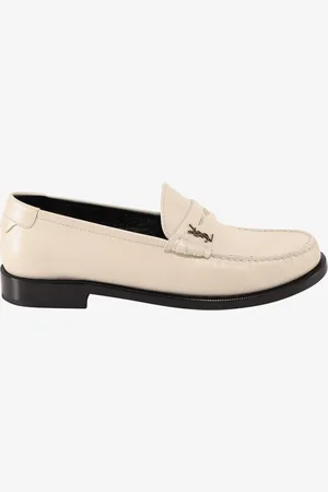 Saint Laurent Leather loafer - - gender_Woman