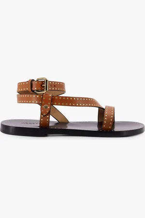 Isabel Marant Jopee leather sandals with studs - - gender_Woman