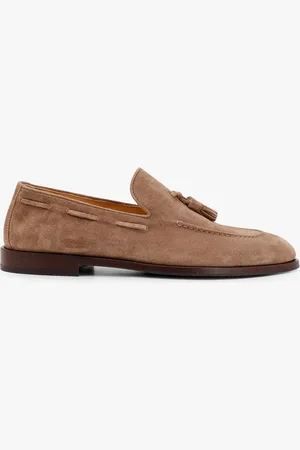 Brunello Cucinelli Suede loafer with tassels - - gender_Man