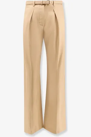Loro Piana Silk trouser with belt - - gender_Woman