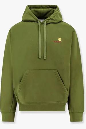 Carhartt American script cotton blend sweatshirt with embroidered logo - - gender_Man
