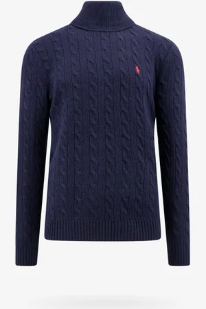 Ralph Lauren Wool and cashmere sweater with frontal logo - - gender_Man