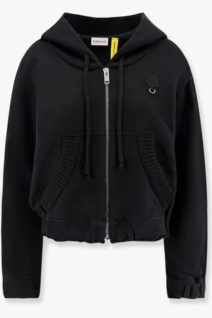 Moncler 6 moncler willow smith cotton sweatshirt with iconic detail - - gender_Woman