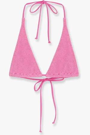 MC2 SAINT BARTH Guiana crinkle nylon bikini top - - gender_Woman