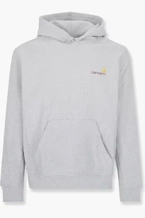 Carhartt American script cotton blend sweatshirt with embroidered logo - - gender_Man