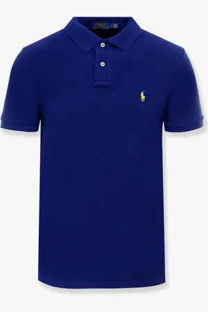 Ralph Lauren Cotton polo shirt with embroidered logo - - gender_Man