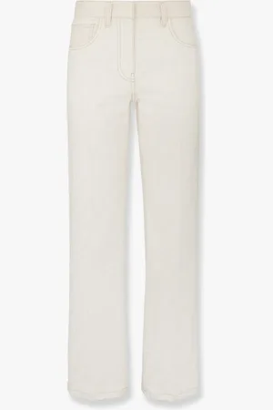 Fendi Ff off denim trouser - - gender_Woman