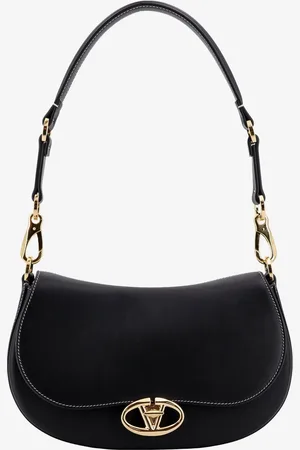 VALENTINO GARAVANI Leather shoulder bag with vlogo signature detail - - gender_Woman