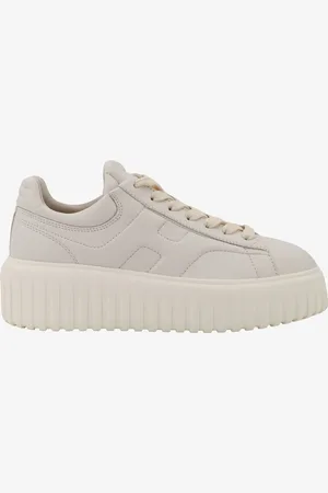 Hogan H-stripes leather sneakers with contrasting detail - - gender_Woman