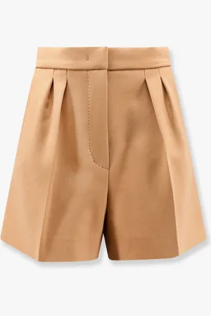 Max Mara Zic stretch virgin wool shorts - - gender_Woman