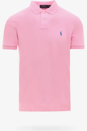 Ralph Lauren Cotton polo shirt with embroidered logo - - gender_Man