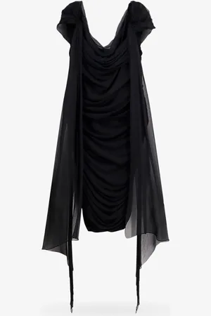 Givenchy Stretch viscose dress with drapery - - gender_Woman
