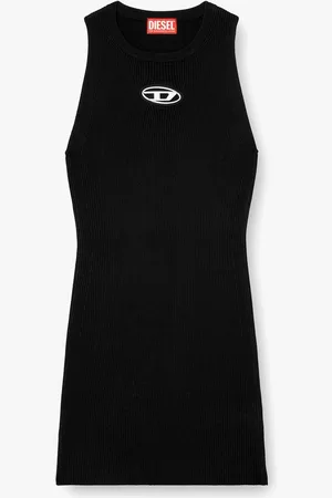 Diesel M-caddix responsible ribbed viscose dress - - gender_Woman