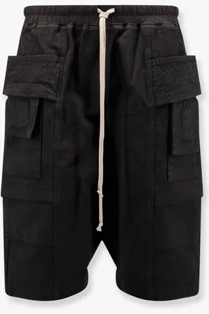 Rick Owens Organic cotton bermuda shorts - - gender_Man