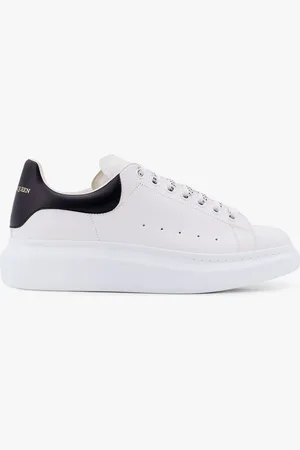 Alexander McQueen Larry leather sneakers with logo detail - - gender_Man