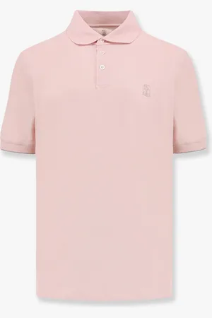 Brunello Cucinelli Cotton polo shirt with iconic embroidery - - gender_Man