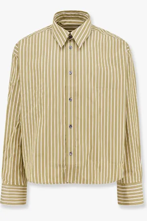 Ami Striped cotton shirt - - gender_Man