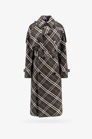 Burberry Trench with check print - - gender_Woman