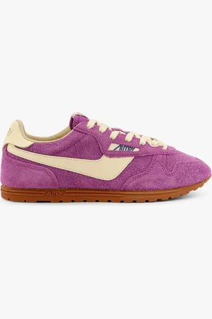 Autry Windspin low-top suede and leather sneakers - - gender_Man