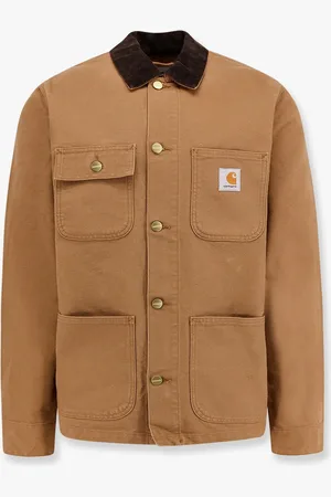 Carhartt Michigan organic cotton jacket with frontal logo patch - - gender_Man