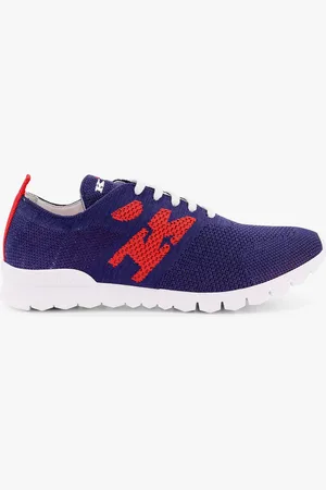 Kiton Knit sneakers with lateral monogram - - gender_Man