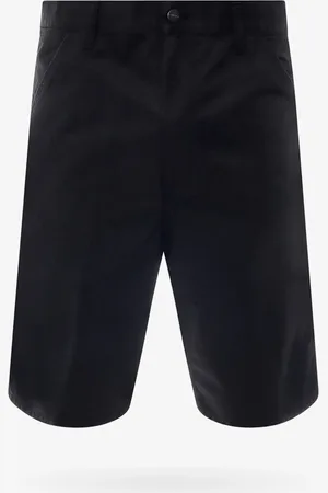 Carhartt Single knee cotton bermuda shorts with logo patch - - gender_Man
