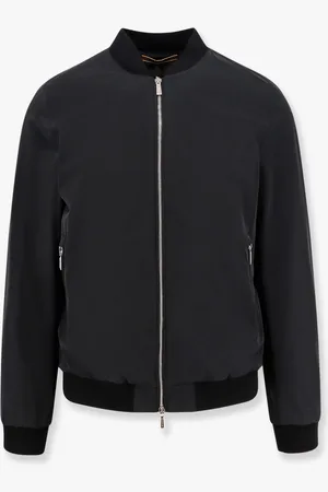 MOORER Sorano nylon jacket with knitted profiles - - gender_Man