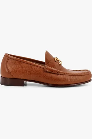 VALENTINO GARAVANI Vlogo leather loafer - - gender_Man