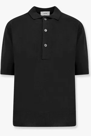 LARDINI Viscose and cotton knit polo shirt - - gender_Man