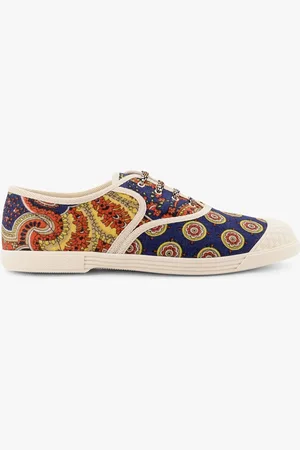 VALENTINO GARAVANI Bay by bay denim fabric sneakers with voyage imaginaire motif - - gender_Man