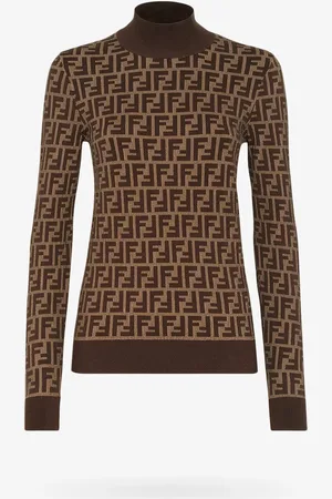Fendi Cotton sweater with ff motif - - gender_Woman