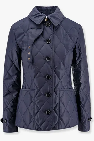 Burberry Quilted nylon jacket with check lining - - gender_Woman